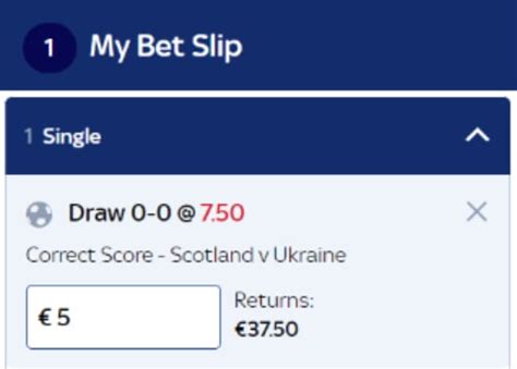 Correct Score Betting Market Explained .